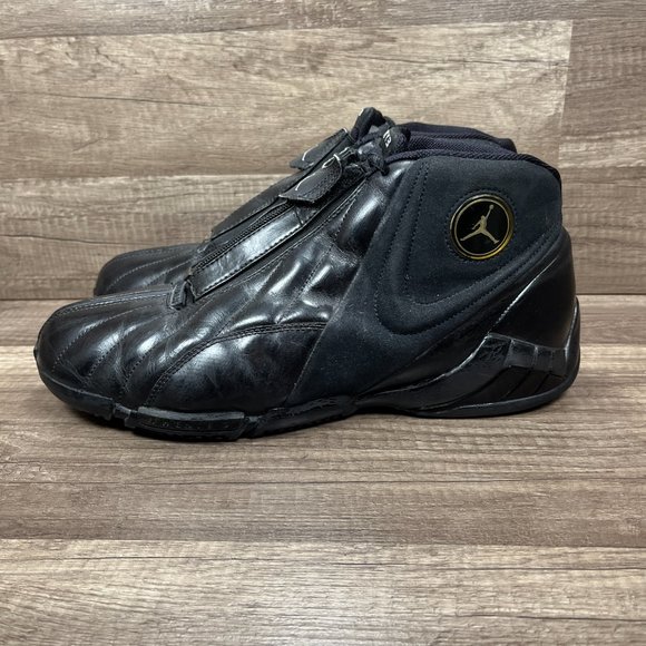 Nike Air Jordan Cover 3 Black Mens US Size 12 EUR 46 395323-001 Sneakers - Picture 3 of 9